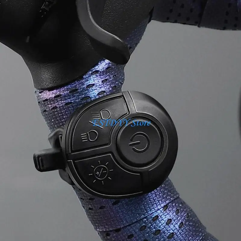 G6DE 1600 Lumen Bike Light Waterproofs Hanging Bicycles Headlight Bright Flashlight