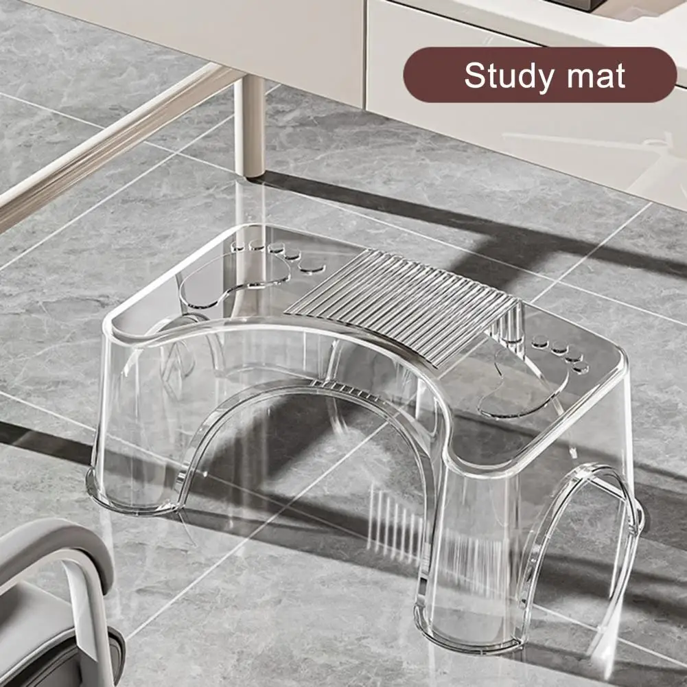 

Home Poop Stool Non-slip Toilet Seat Stool Portable Squat Stool Home Adult Constipation Bathroom Step Bathroom Accessories