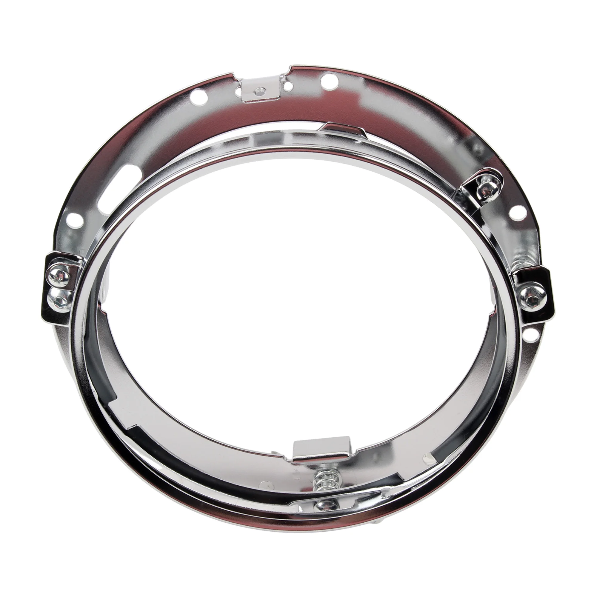 7 Zoll Runder LED-Scheinwerfer-Montagehalterungsring-Adapter für Harley Motorrad Jeep Wrangler Suzuki Samurai Scheinwerfer Modifiziert – Detail 5