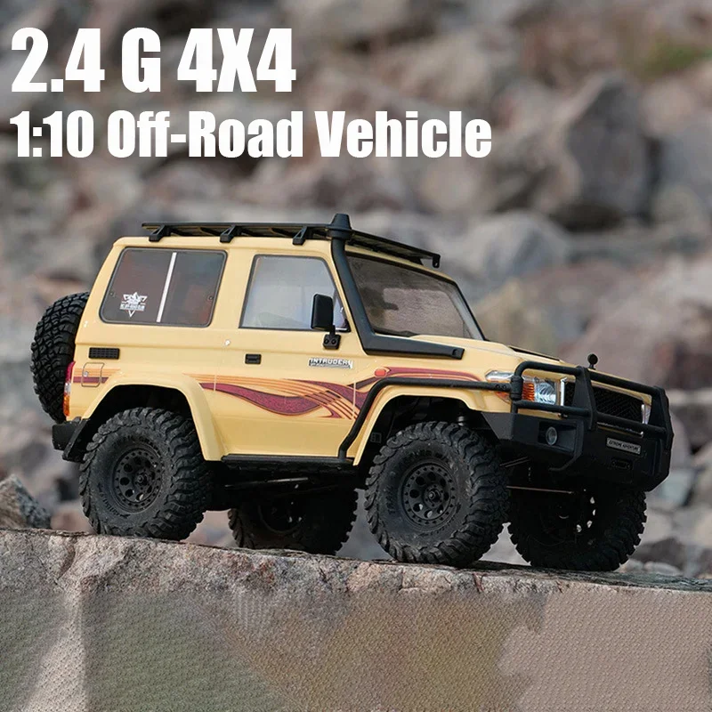 

1/10 Ex86020 Intruder 4WD 2.4G Off Road Climbing Vehicle Rc Electric 4×4 Remote Control Car Toy Gift Model Birthday Gift