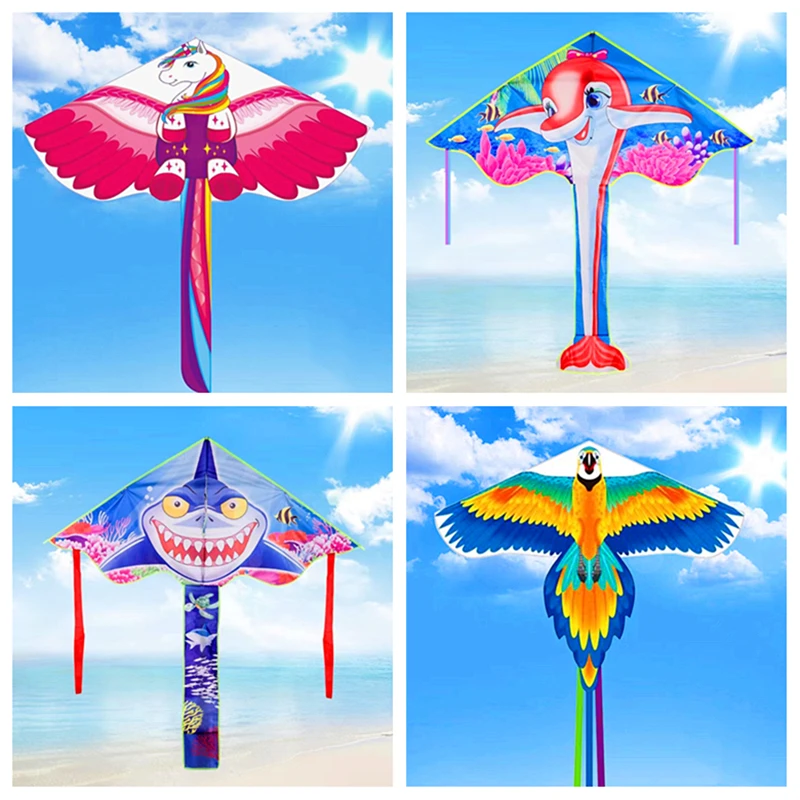 free shipping dragon kites flying toys for kids kites string line eagle kite factory wind kites for children butterfly kite toy