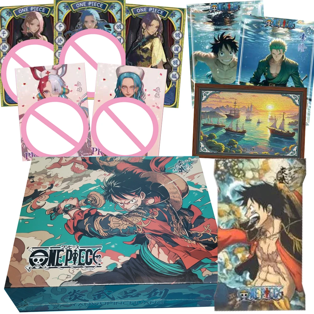 

Adventure Anime One Piece Collection Cards Exquisite Visual Character Hot Stamping Gold Cards Creative Peripheral Toys Gifts