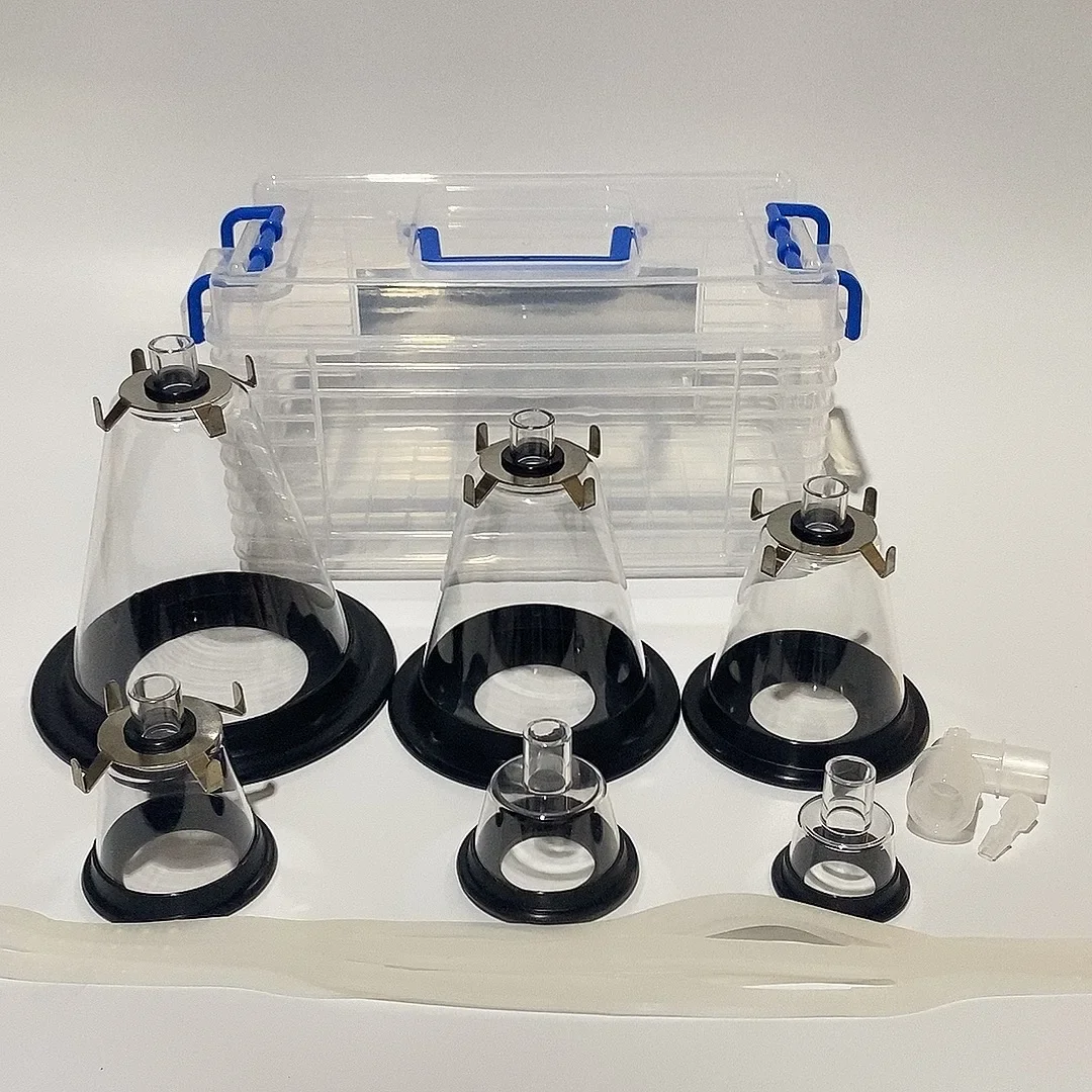 

Enlarged animal surgical mask, pet respiratory anesthesia mask, transparent manual for dogs and cats, resuscitator