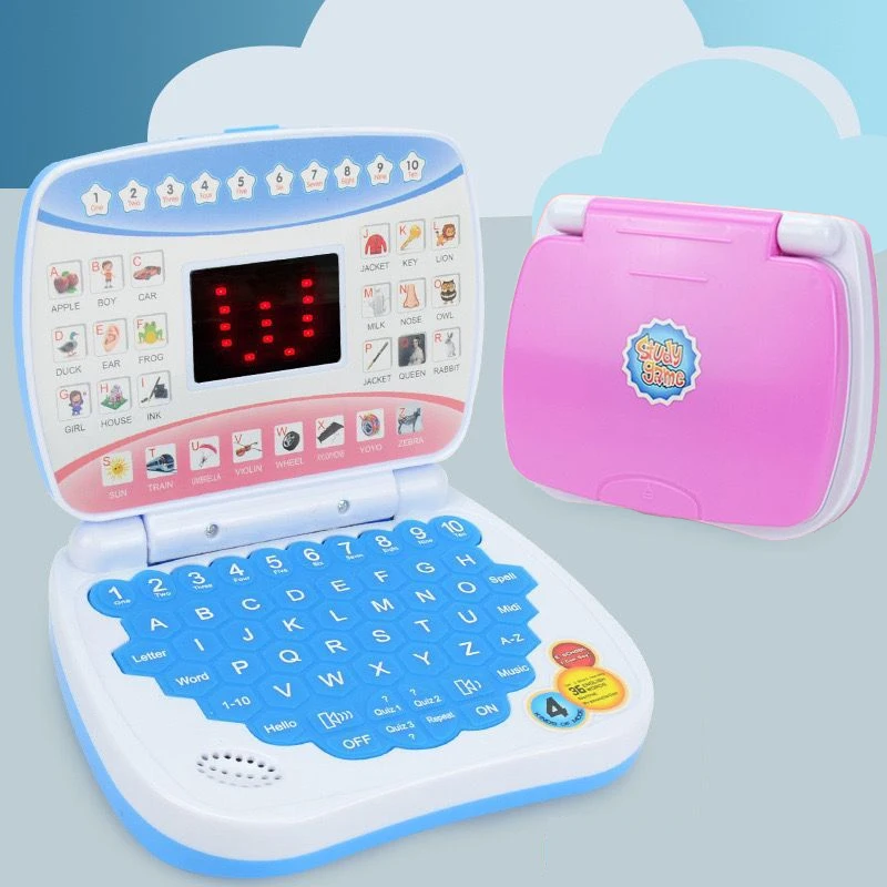 Machine d'apprentissage de la prononciation pliable, avec écran, langue de l'alphabet anglais, ordinateur, tablette pour enfants, jouets éducatifs, cadeau