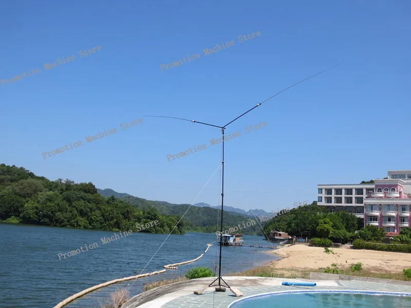 الأصلي JPC-7 متعدد الموجات HF الموجات القصيرة GP هوائي محمول خارجي QRP للراديو #4