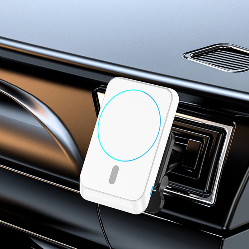 

Car Air Vent Magnetic Wireless Chargers for iPhone 13 pro Max iPhone 12 pro max 11 8 Car Phone Holder Magnetic Wireless Chargers