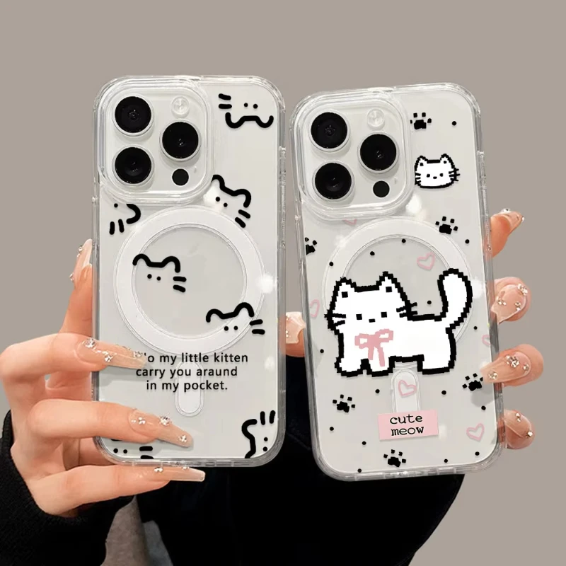 Capa Magnética para Celular Sem Fio Samsung A56 A16