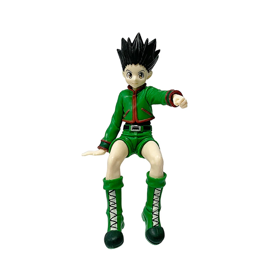 13cm Hunter x Hunter Gon Freecss Anime Figure Alluka Zoldyck Action Figure Chrollo Lucilfer/Kurapika Figurine Model Toys Gift