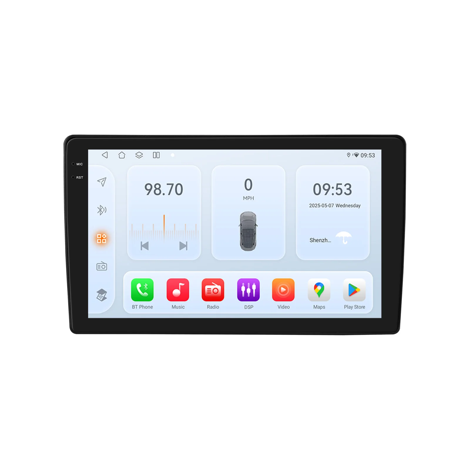 OSSURET Bestseller 2 Din 9 Zoll Android 15 mit Snapdragon 6115 GPS-Navigation Autoradio für Citroen C2 C3 2001-2010 Head Unit Wireless CarPlay Android Auto SWC Octa Core DSP 4G Wifi Bluetooth