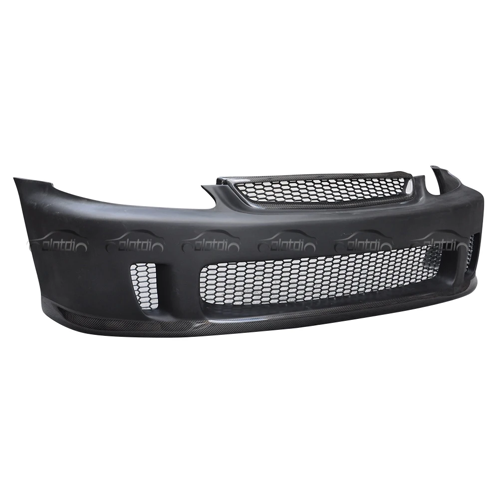 N1 Style K8 Front Bumper Carbon Body Kit for Honda Civic EG EK Type R   96-98 99-00 Auto Tuning