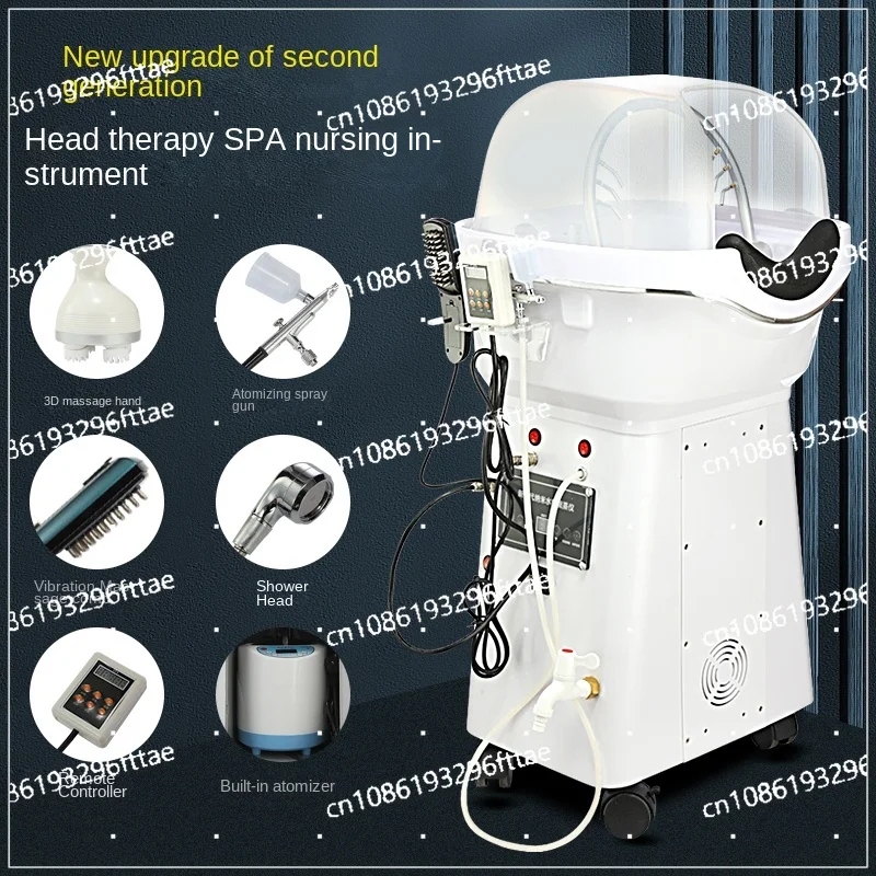 Spa Fumigation Machine Shampoo Water Circulation Massage Head Treatment Equipment Spa Beauty Salon Dedicated Hair Salon