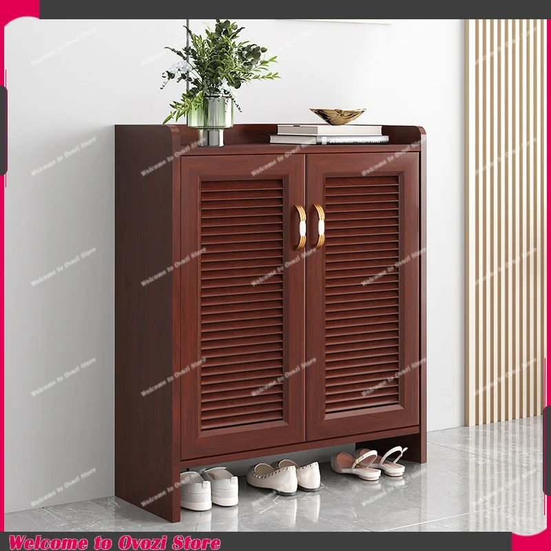 

Metal Luxury Shoe Rack Nordic Display Vertical Shelf Shoe Cabinet Entrance House Organizador De Zapatos Cabinet Furniture