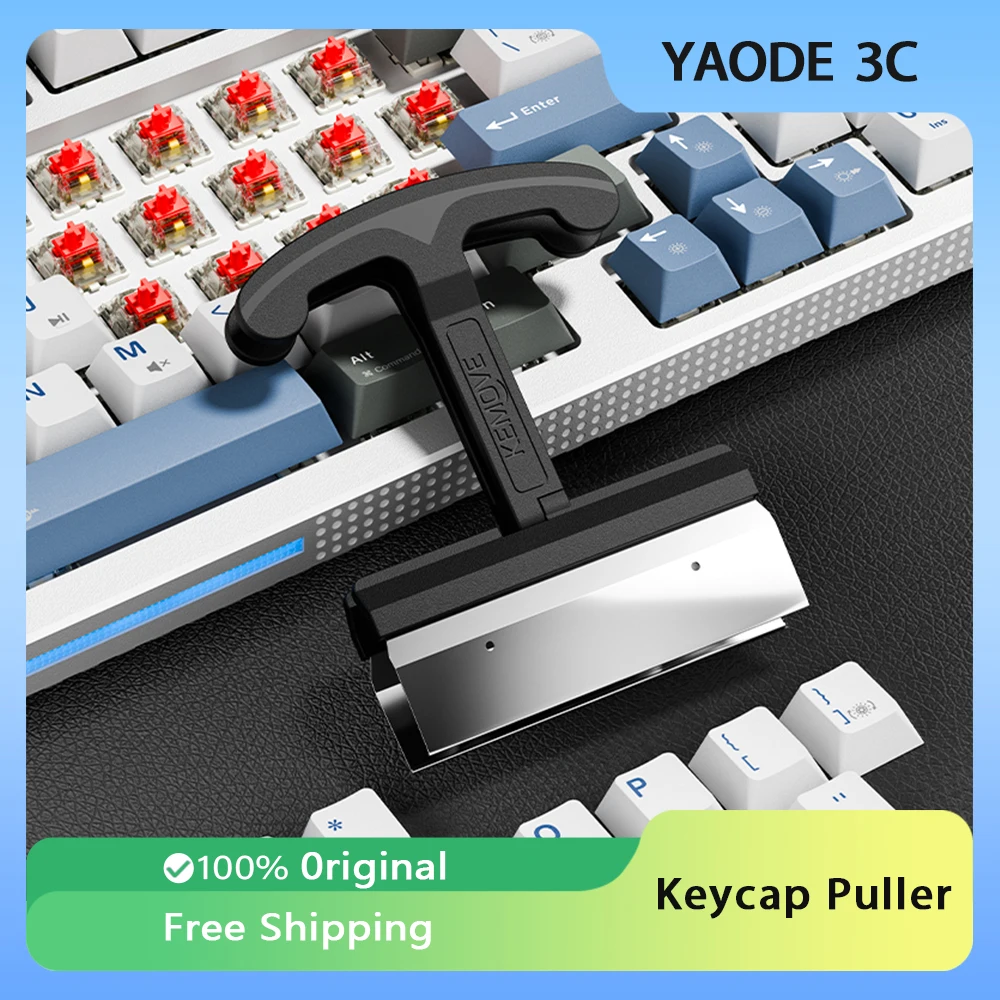 KEMOVE P11 Keycap Puller Keyboards Large Key Puller Clip Keyboard Cleaning Hot Swap Keycaps Switch Remover Customized Tool