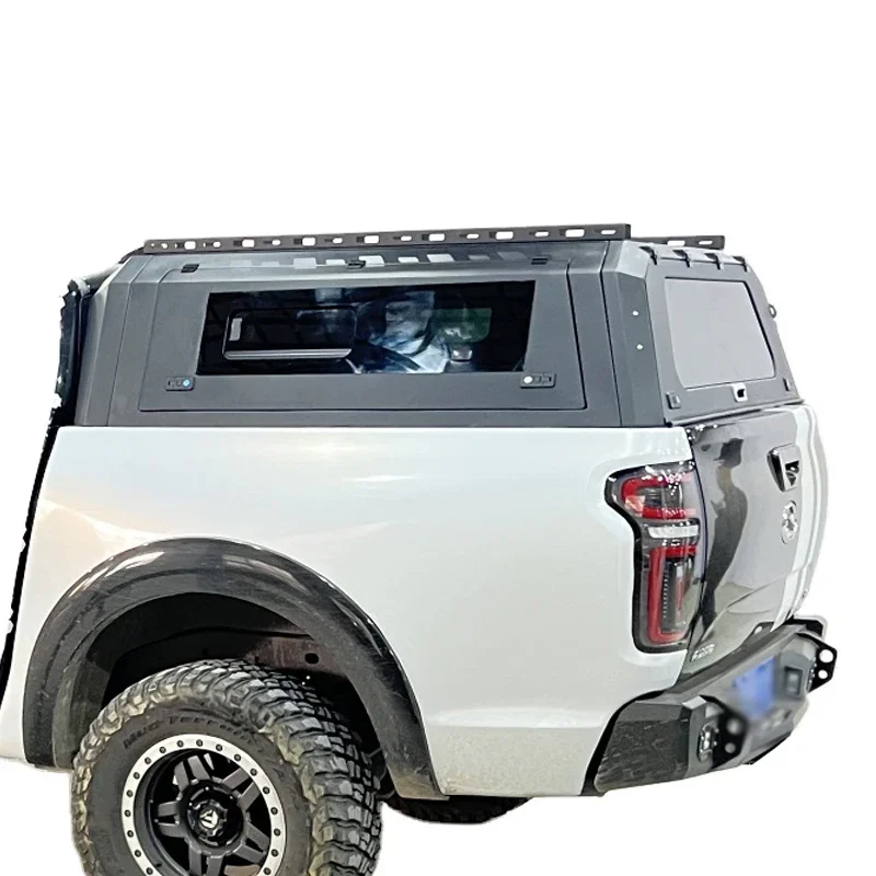 Off-road 4x4 Hardtop Sliding Glass side window Steel Hardtop Canopy Topper for All Pickup Trucks