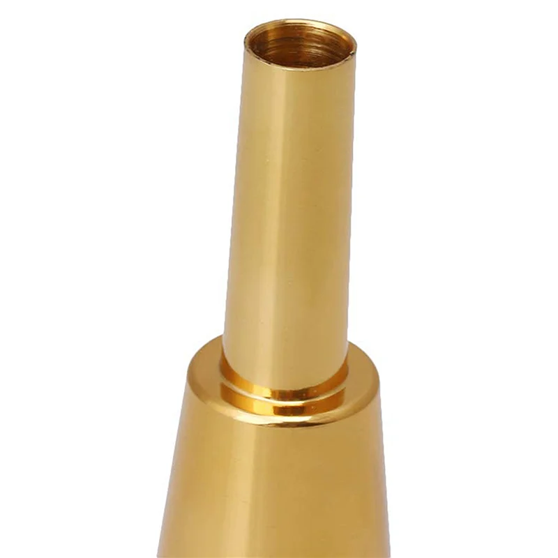 

Y67A-2X 3C Trumpet Mouthpiece Gold Meg Metal Trumpet For Yamaha Or Bach Conn And King Trumpet C Trumpet