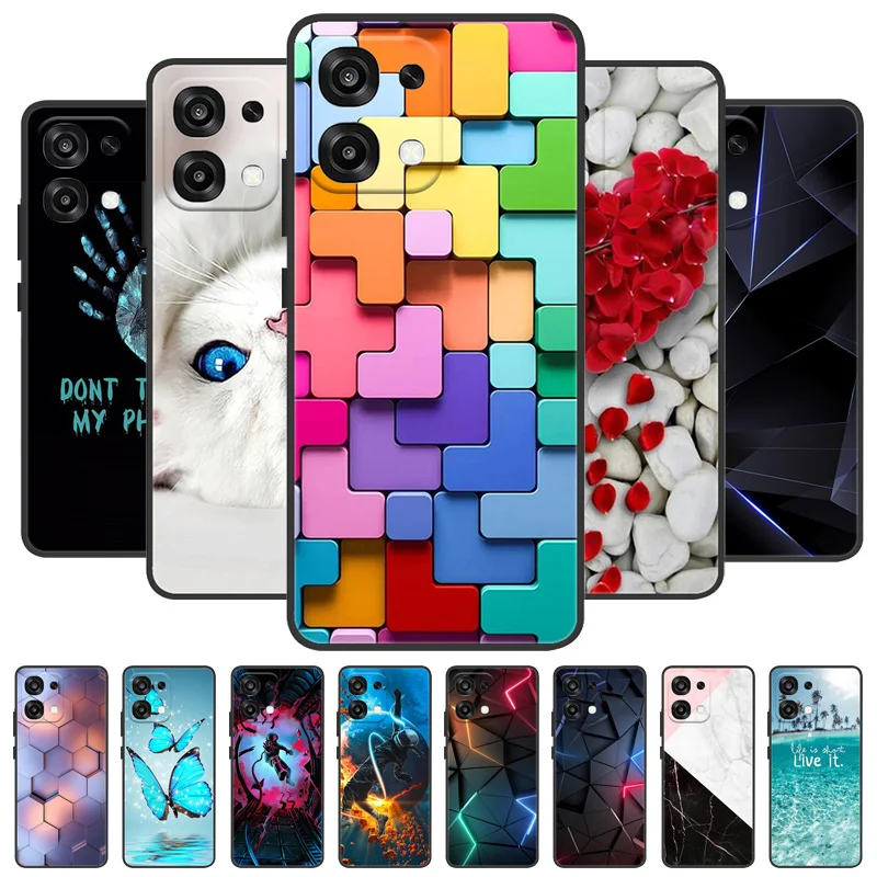 For OPPO A6 Pro 4G A6Pro 5G Case Lion Wolf Silicone Soft Back Cover For OPPO F31 5G Phone Case Protective Shell Fundas Coque