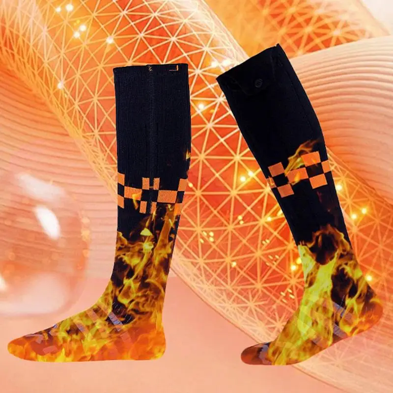 

Heating Socks USB Charging Winter Warm Heating Socks Men's Women's Heating Foot Warmer Electric Socks Ski Sock