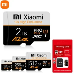 Mijia Xiaomi 2TB Micro TF SD Card 1TB Memory Card High Speed U3 Flash Sd 128G Sd Memory Card for Ps4 Ps5 Vita Tablet Game Gear