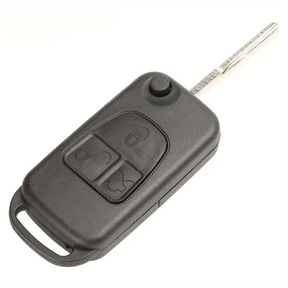 1/2/3/4 Button Flip Folding Remote Key Shell Case For Mercedes - Benz SLK E113, For A C E S, For W168 W124 W202 W203