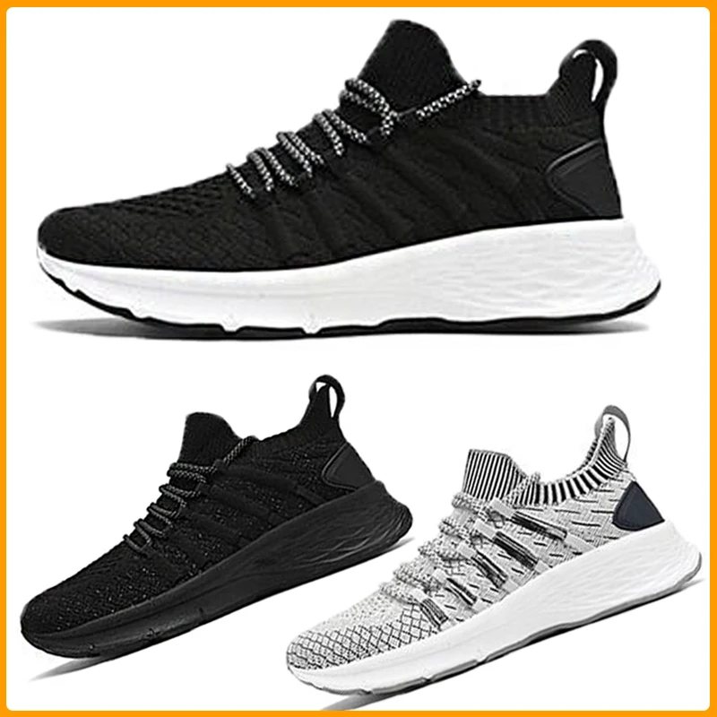 Mijia Sneakers 3 Classic Men Spring Summer Shock Absorbing Running Shoes Elastic Comfortable Breathable Male Sport Sneaker 38-45