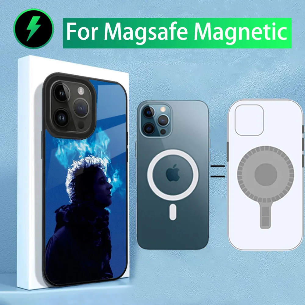 G-Gustavo Cerati   Phone Case For iPhone 15,14,13,12,11,Plus,Pro,Max Mini Magsafe Magnetic Wireless Charging