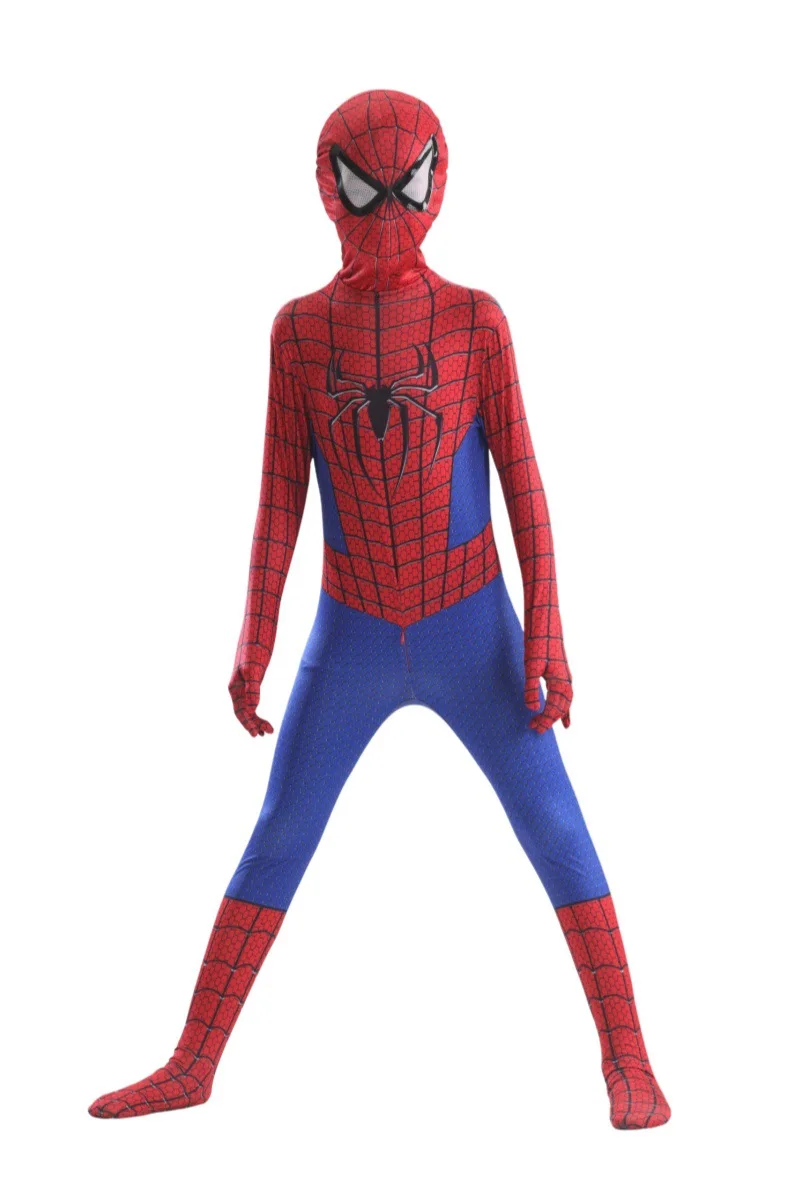 Miles Morales Spider Theme Full Zentai Cosplay Suit Outfit Halloween Party Costume Collectible Holiday Gift For Cos Fans