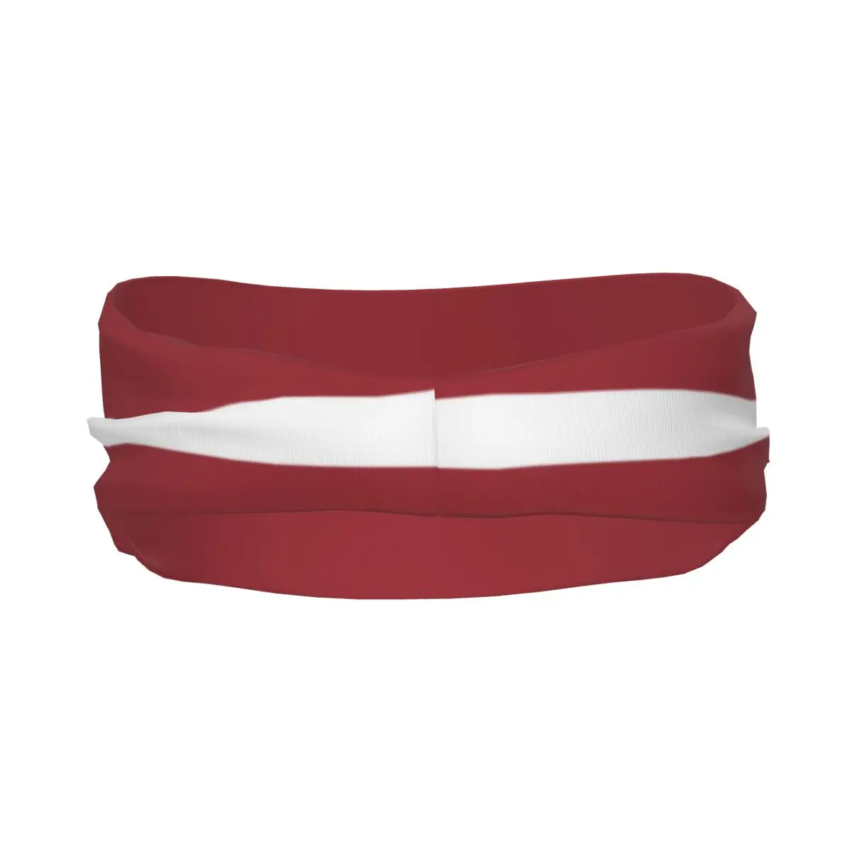 Vlag Van Latvia Elastische Haarband Yoga Hoofdband Make-Up Haar Hoepel Headwrap