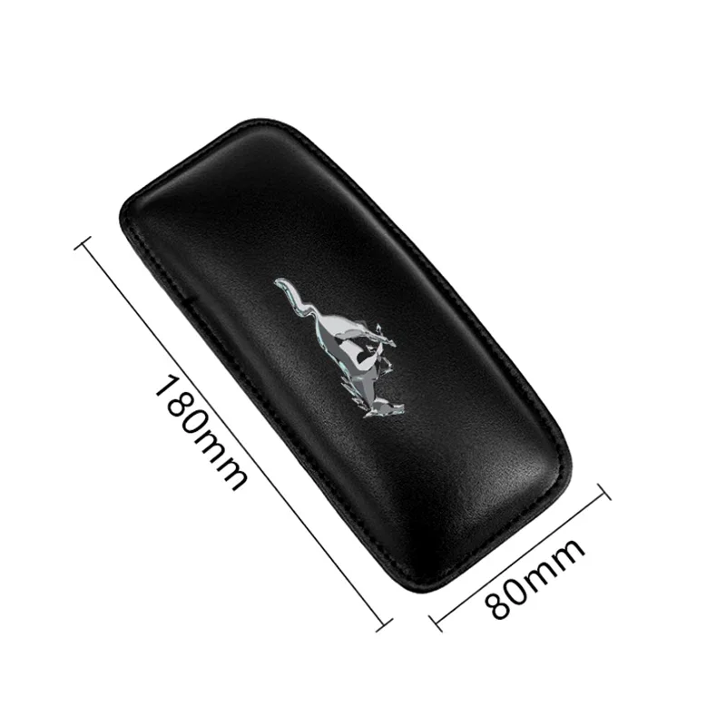 Car Pillow Car Knee Pad Auto Cushion Elastic Memory Foam Leg Pad For Ford Mustang Universal Big Size Mustang Shelby Accessories