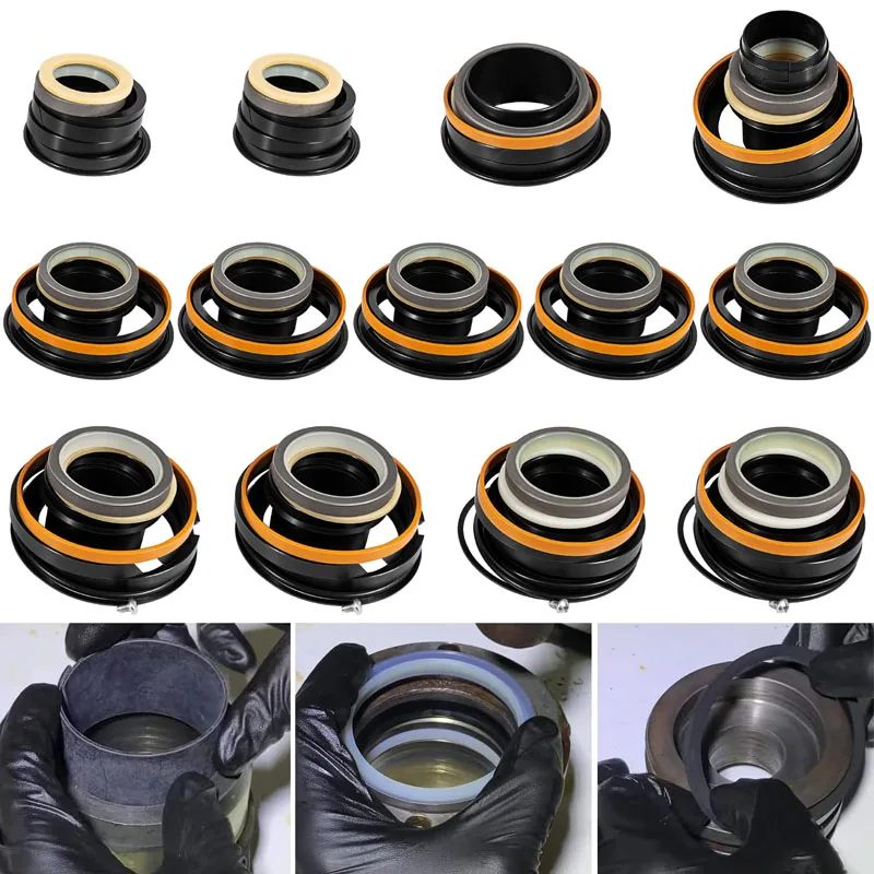 Whole Machine Hydraulic Cylinder Seal Kit for Case 580E, 580SE/ 580 Super E, 580SD/ 580 - G109456& G109417,G109504 & G109452 Etc