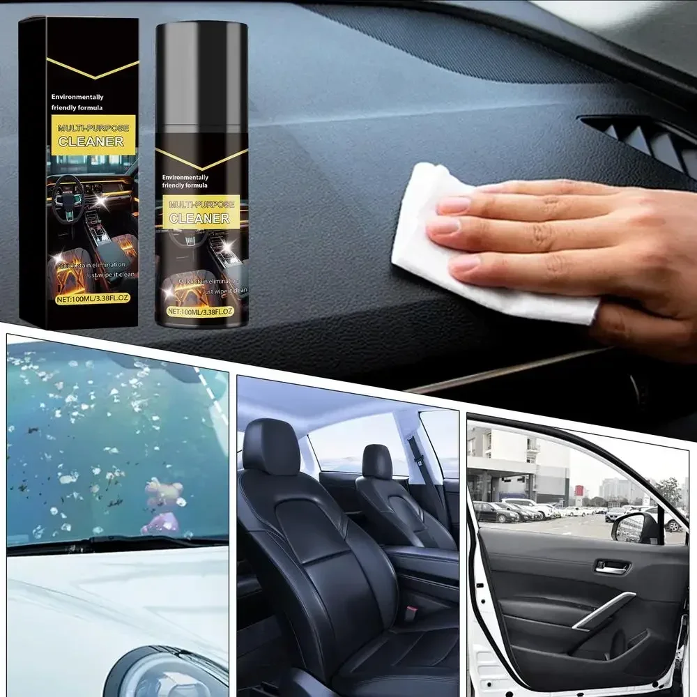 

Car Wash Foam Cleaning Spray Foam Maintenance Wash Car Interior 100ml Multi-function Truck Car Body Seats Cleaning Agent