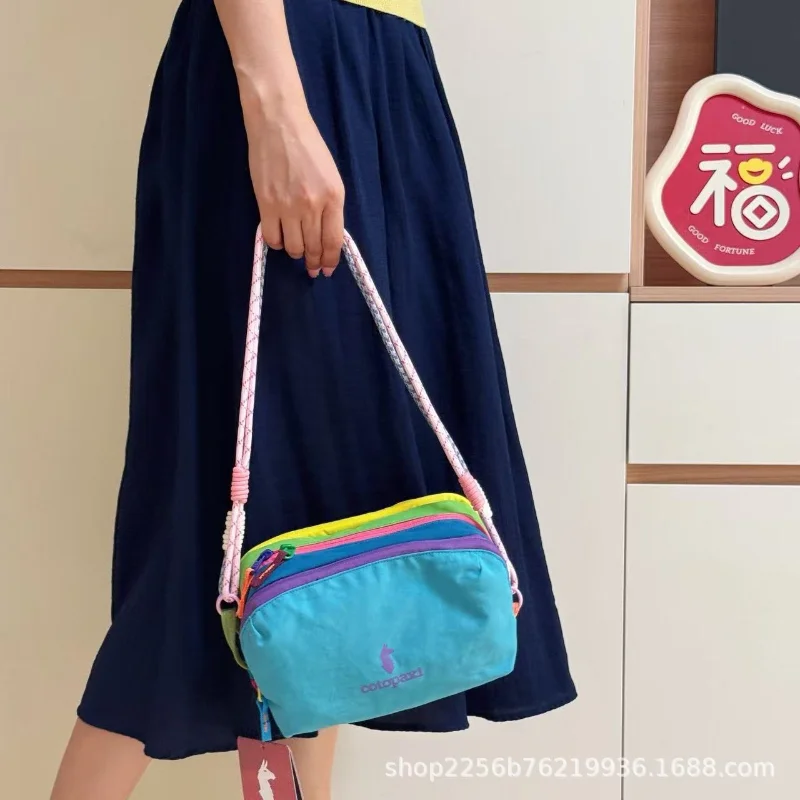 Dopamine Color Wash Storage Bag 3 Main Zipper Pockets Portable Reusable Travel Toiletry Bag Cosmetic Organizer Pouch