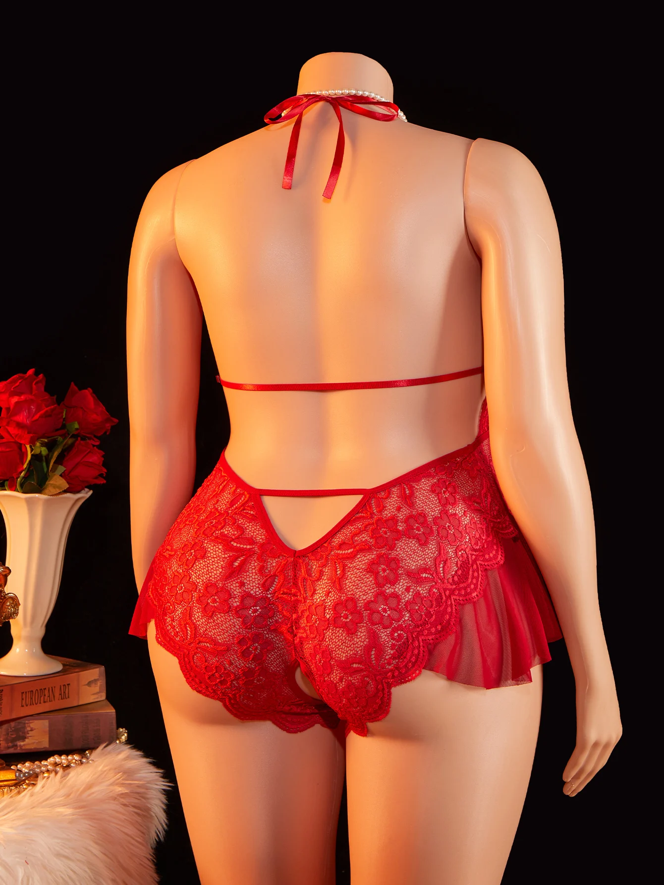 여성용 울트라 섹시 테디 딥 V 에로틱 란제리, 레이스 - Lace Teddy Lingerie 리뷰 및 가격