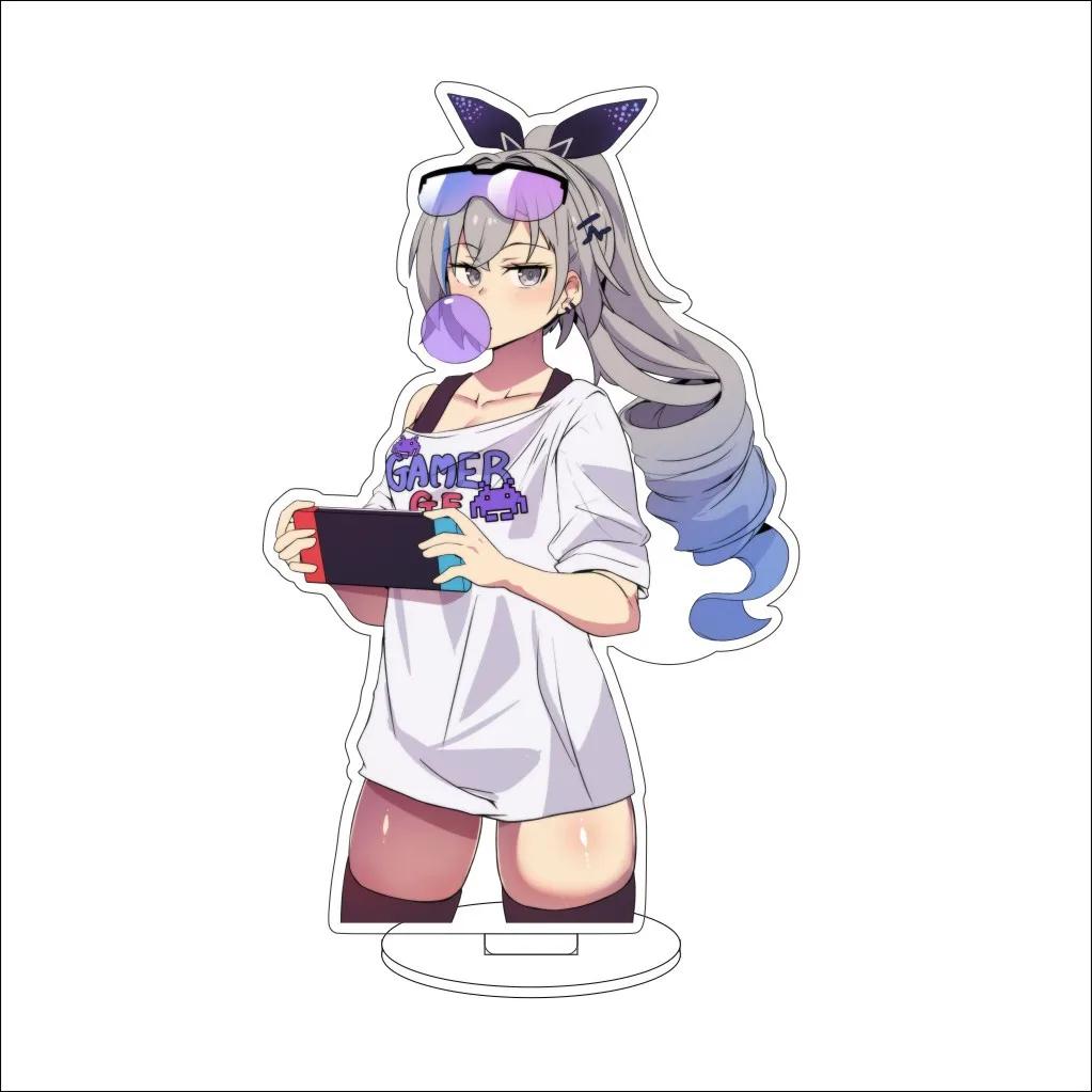 16CM Anime Game Honkai: Star Rail Robin Acrylic Big Stand Figure Cos Cute Ornaments Chrismas Birthday Gifts view 5
