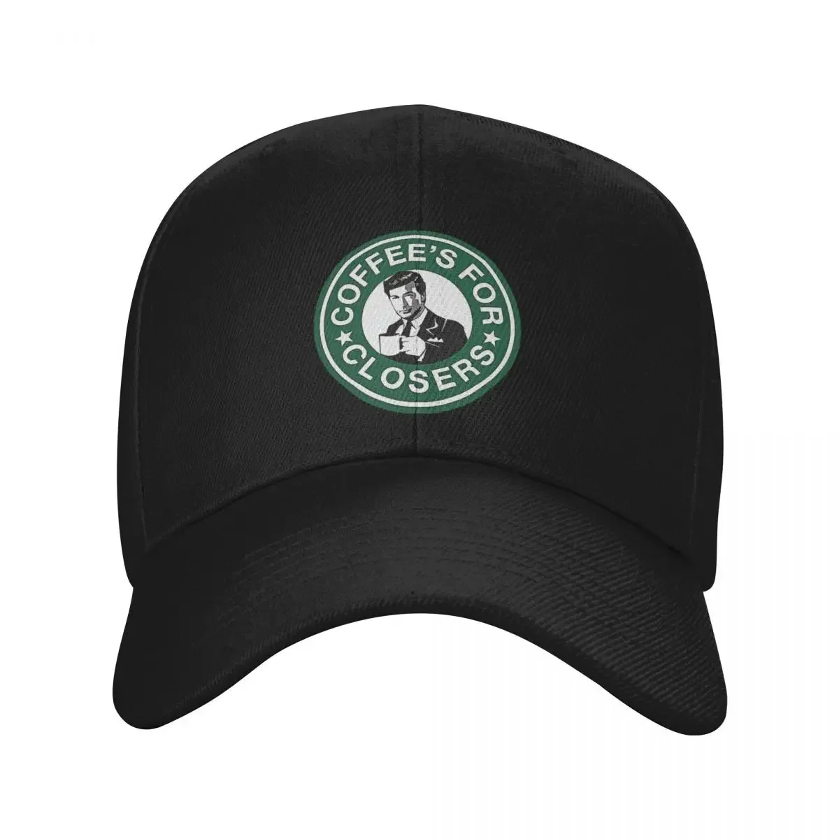 

Coffee's For Closers Baseball Cap Custom Cap Anime Unique hats Winter hat Female Men's