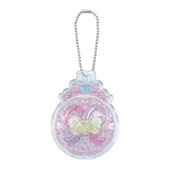 Gashapon Pretty Cure Wonderful Pact Wersja 4 - Błyszczący Diament i Wstążka, Urocza Replika Przedmiotu Transformacyjnego