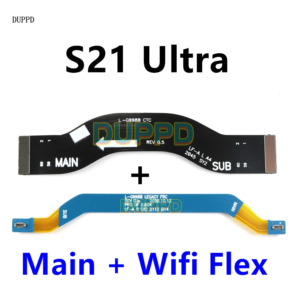 

Wi-Fi Signal Antenna USB Dock Main Board Motherboard Flex Cable Wifi For Samsung S21 Ultra 5G G998B G998N G998U G998W