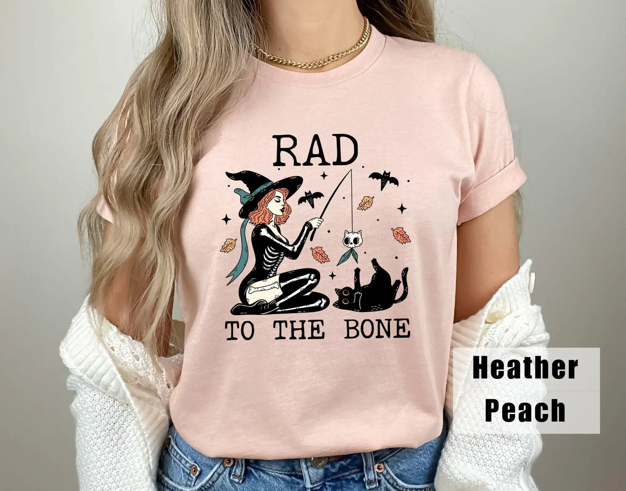 Radiology T Shirt Cat SweaT Rad to the Bone Technologist Women Radiologist RT Xray Funny Halloween Tech