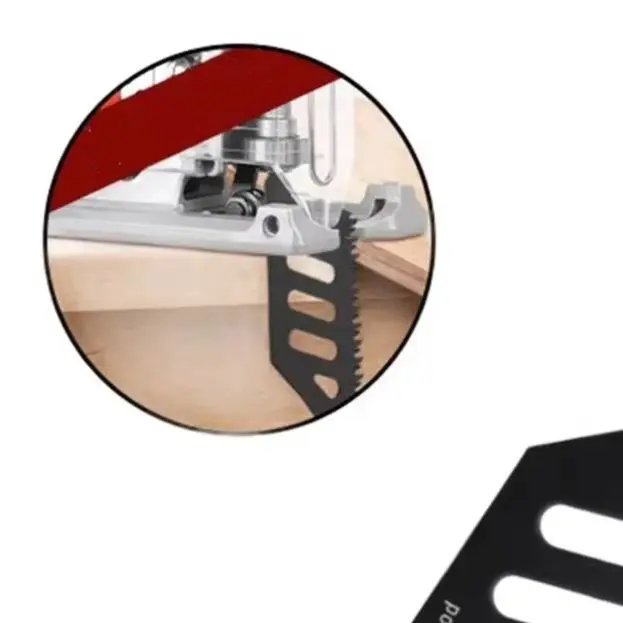 

T142HB Необычная кривая лобзика с Т-образным хвостовиком, прокрутка, пильное полотно для твердой древесины, фанеры, МДФ, алюминиевый электрический инструмент