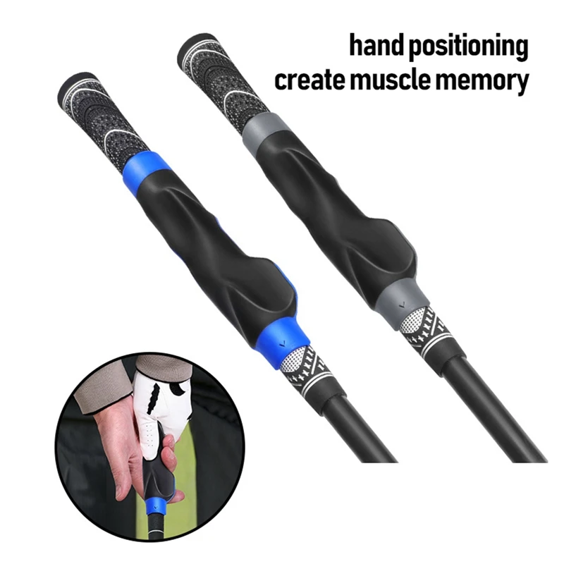 1 PC Portable Golf Swing Trainer Training Grip Standard Teaching Right-Handed Practice Aids