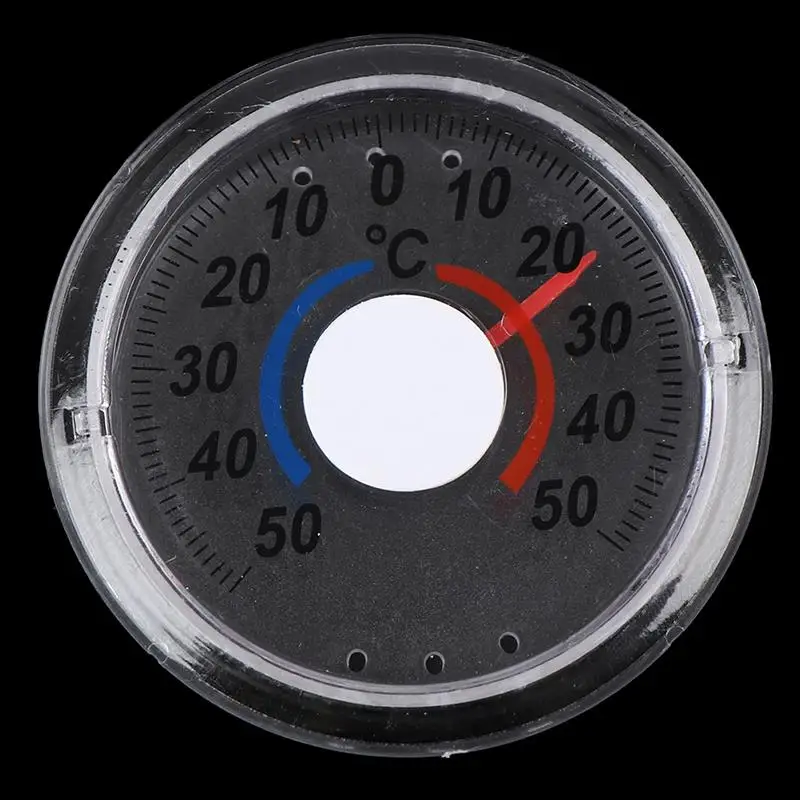 -50°C~50°C Round Plastic Door And Window Thermometer Outdoor Door Window Thermometer Pointer Type Cold And Heat Watch Hot Sale