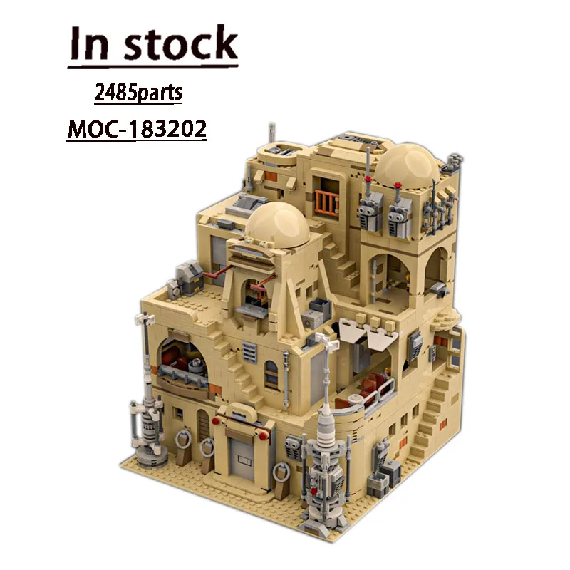 

MOC-183202 City Street View Modular Splicing Assembly Blocks 2485 Building Blocks Parts Children's Building Blocks Toy