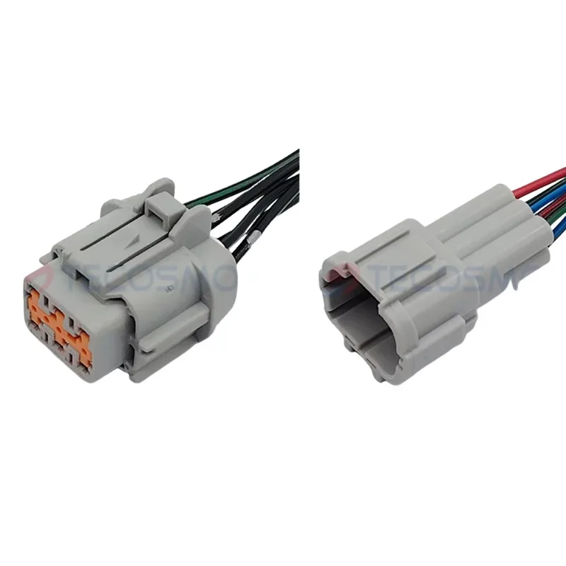 

1/5/10 PCS6 Pin Automotive Headlight Socket Light Lamp waterproof Connector 6185-1175 For Nissan Teana Sentra Exalta IACV Sensor