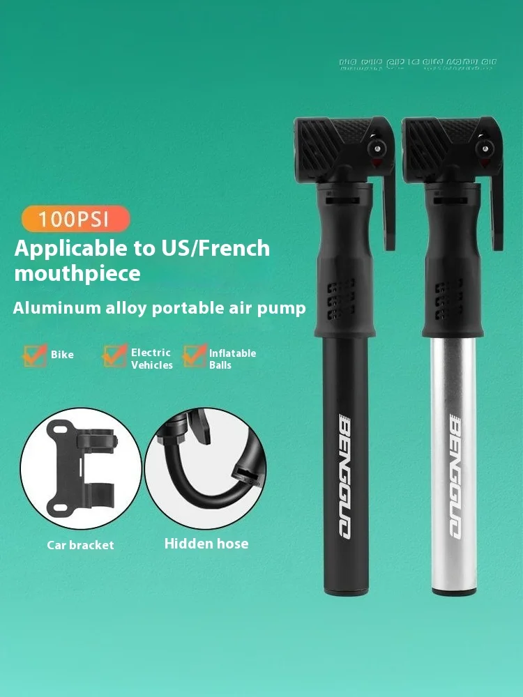 AliExpress JULYHOT Bicycle Pump Mini Portable Hand Tire Tube Inflator Aluminum Alloy Bike Air Shock Pump Schrader Presta Valve