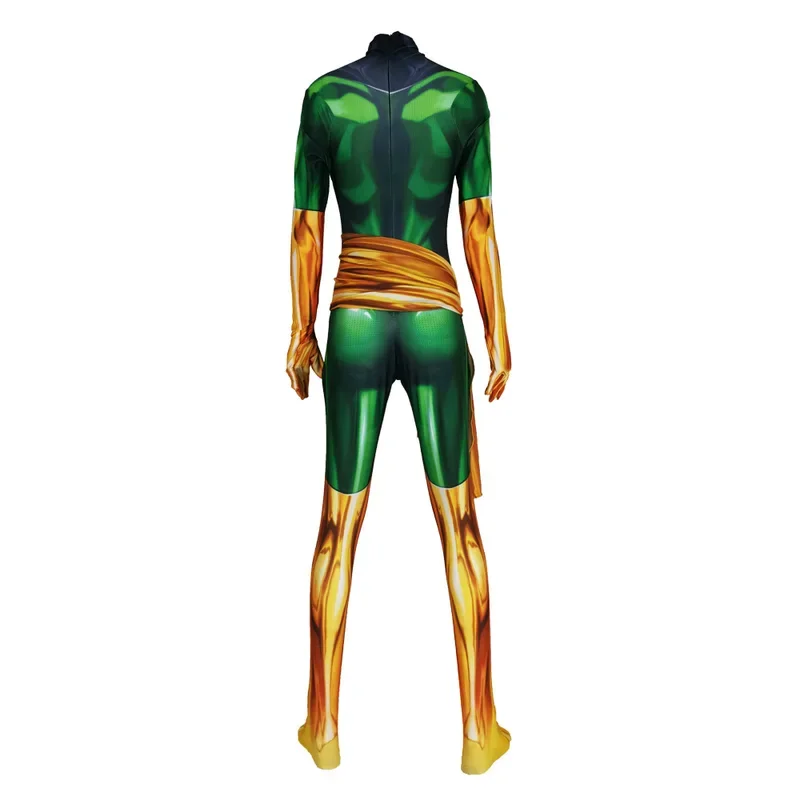 Green Jean Grey Costume Cosplay Zentai Suit Ragazze Donna Donna Dark Phoenix Body Halloween Bambini Adulti Tute