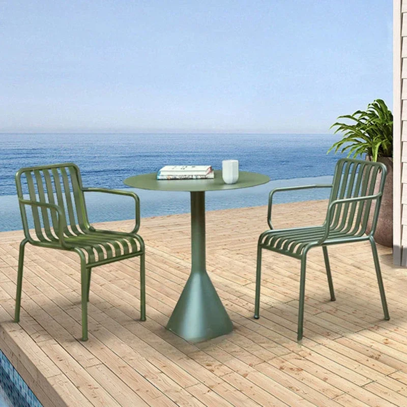 

Designer Backyard Minimalist Nordic Garden Furniture Set Patio Natural Tuinmeubelen Decoration Metal Moving Garden Furniture Set