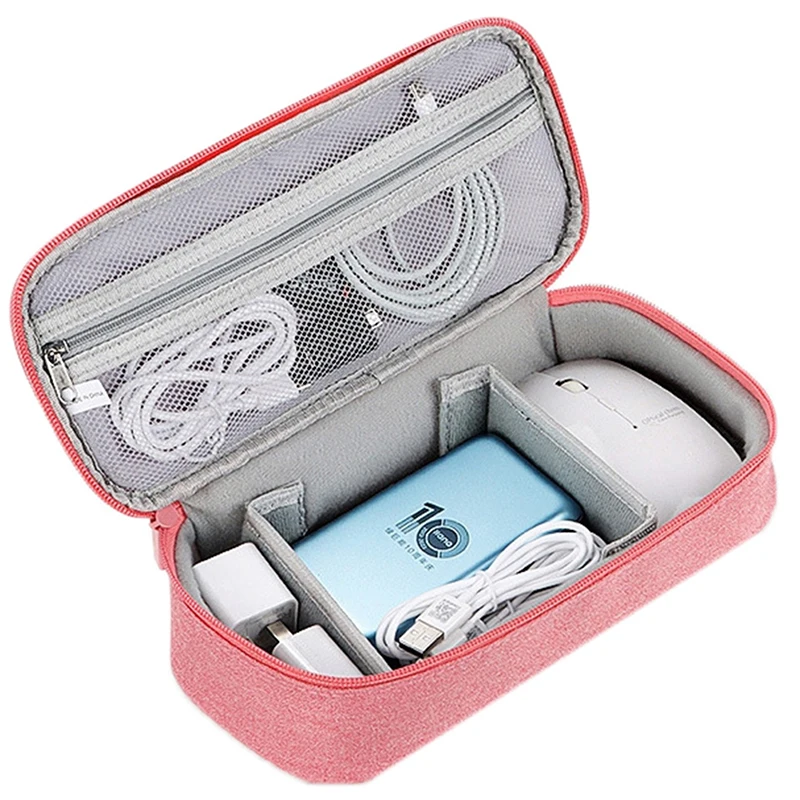 Electronic Digital USB Case Portable Cable Travel Storage Pouch Bags Accessories Storage Bag For Cord Charger Power Hard Drive