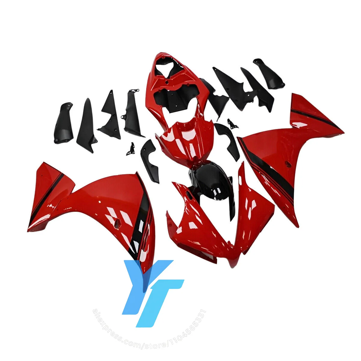 For YAMAHA YZF R1 2013-2014 Motorbike Fairing Cowl Set - Durable ABS Injection Molded,  Design