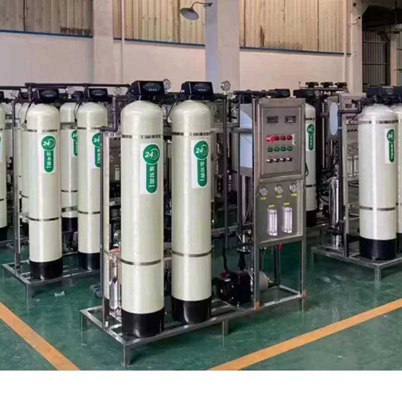 Industrial RO Water Purification System 1000LPH 24TPD For Fruit Juice Production Filtration Plant