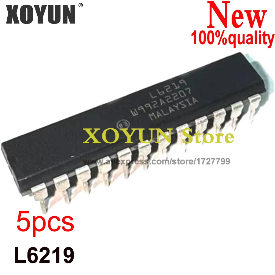 (5piece)100% New L6219 Package Motor Driver Dual Driver Chip DIP-24