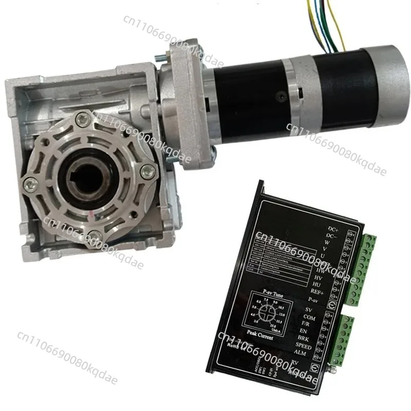 High-power torque DC brushless planetary gear turbo reducer motor 24V forward and reverse adjustable worm RV